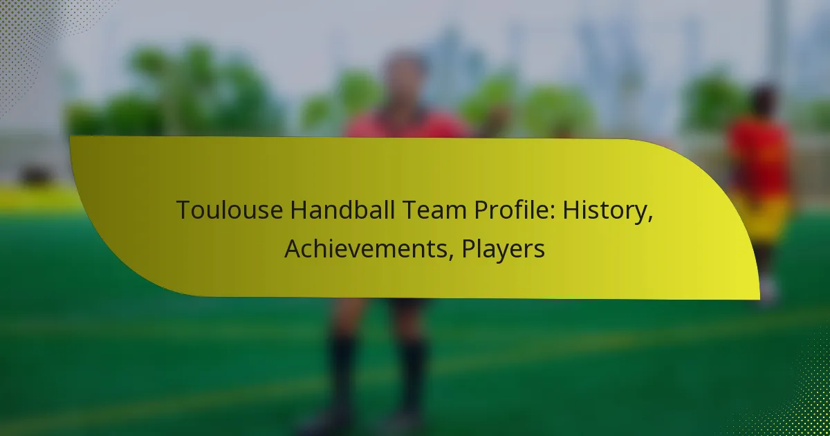 Toulouse Handball Team Profile: History, Achievements, Players